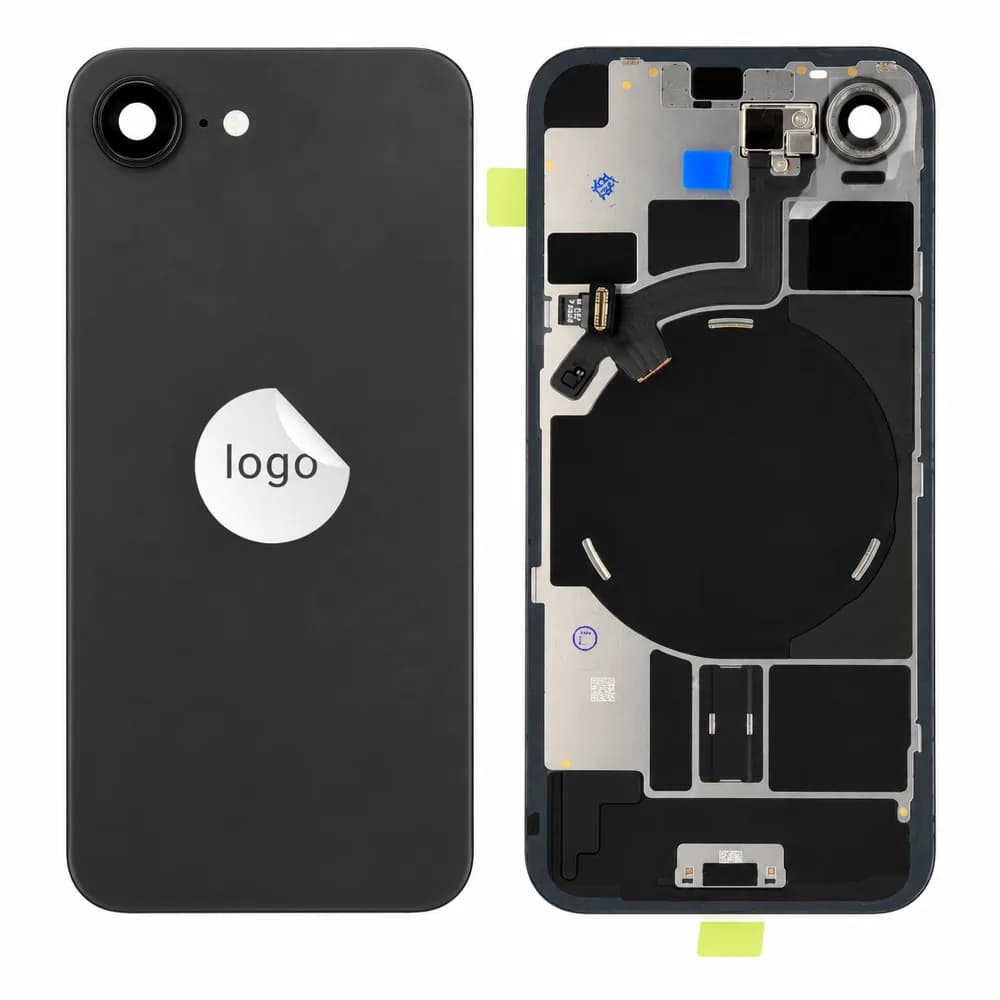 Back glass iPhone 17e - Pulled C - Black