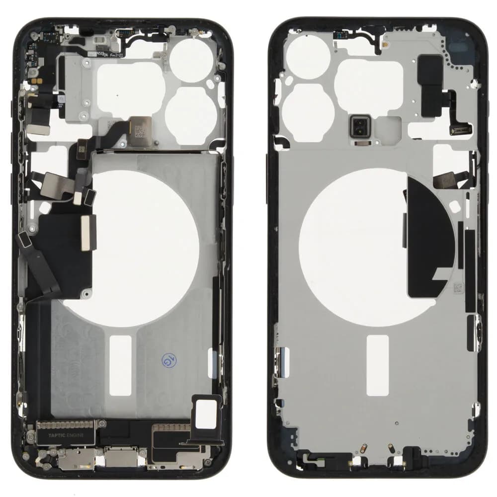 Middle frame incl. small parts iPhone 15 Pro Max - Pulled (grade B) - Blue