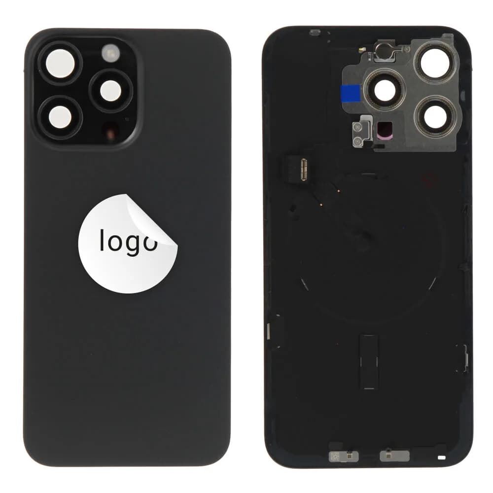 Back glass iPhone 15 Pro Max - Pulled A - Black