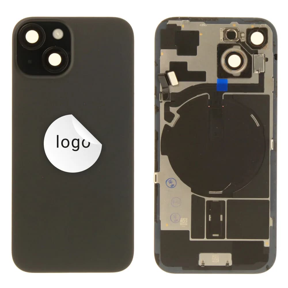 Back glass iPhone 15 - Pulled B - Black
