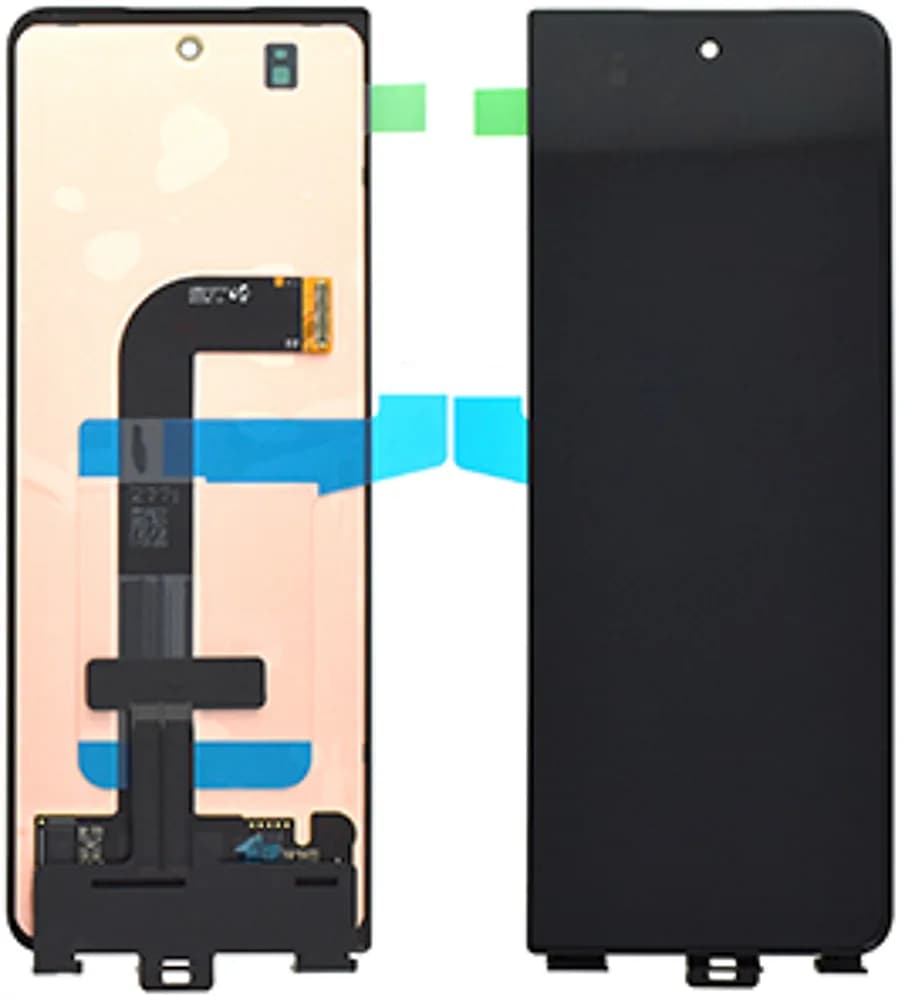 Outer display Samsung Galaxy Z Fold3 (5G) - Original - Black