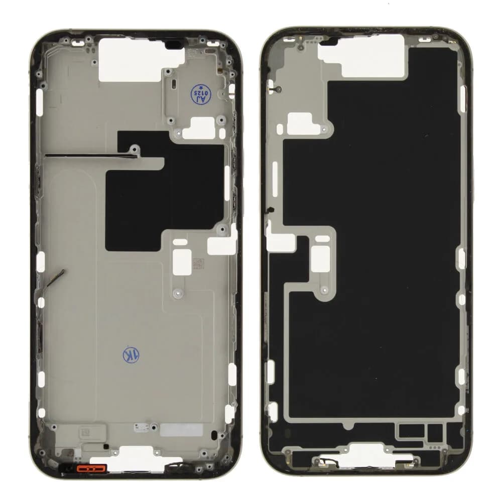 Middle frame excl. small parts iPhone 16 Pro Max - Pulled A - Grey