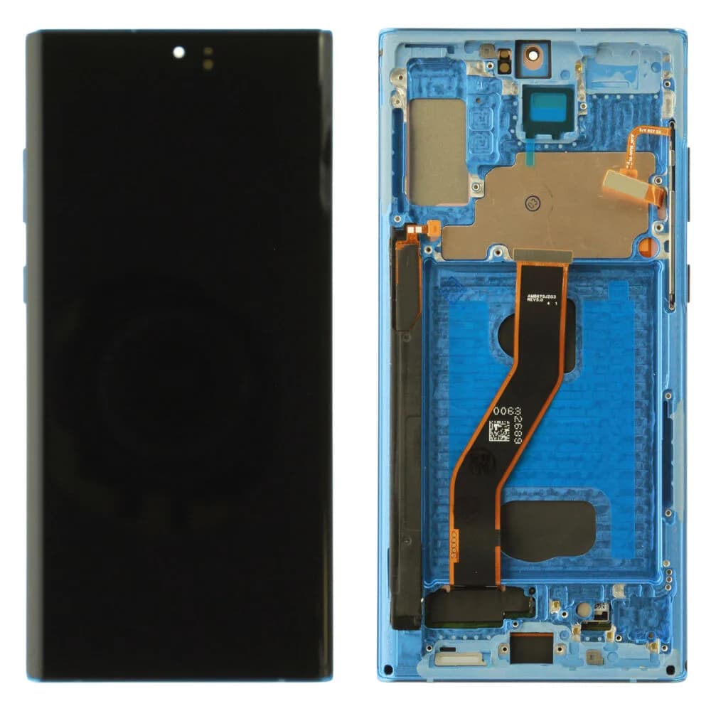 Display Samsung Galaxy Note 10 Plus - Compatible (soft) - Blue
