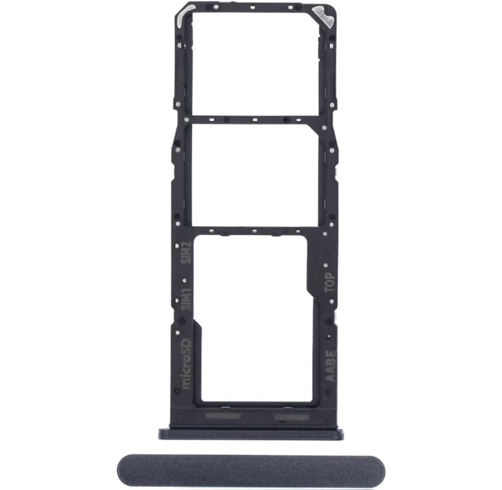 SIM tray Samsung Galaxy A02 - Original - Black