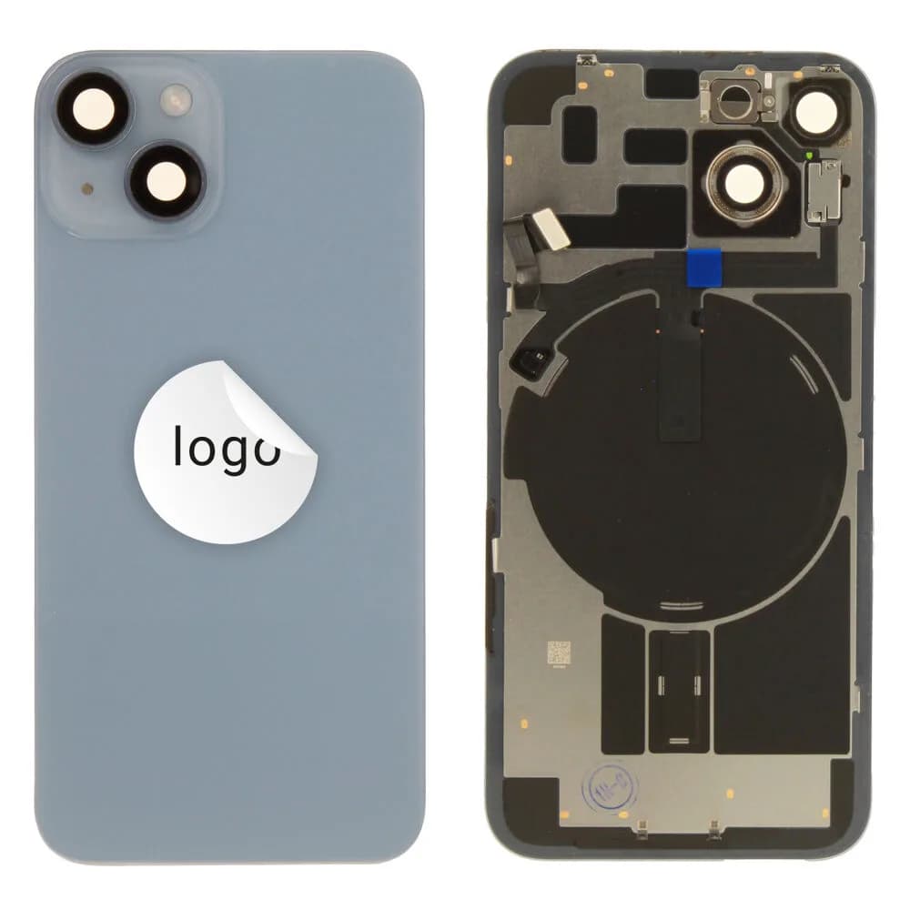 Back glass iPhone 14 - Pulled A - Blue