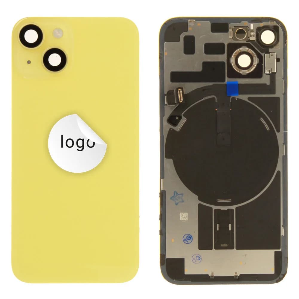 Back glass iPhone 14 - Pulled B - Yellow