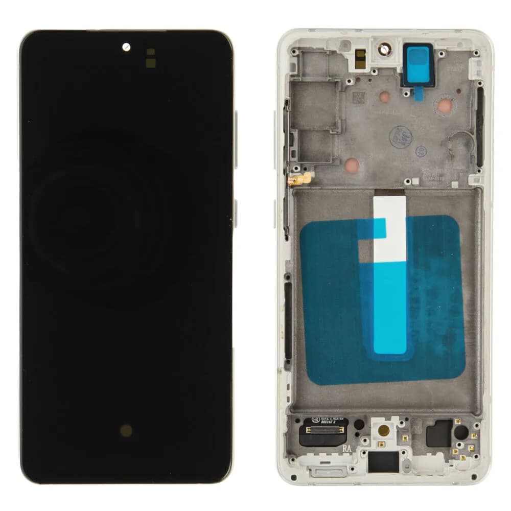 Display Samsung Galaxy S21 FE - Compatible soft - White