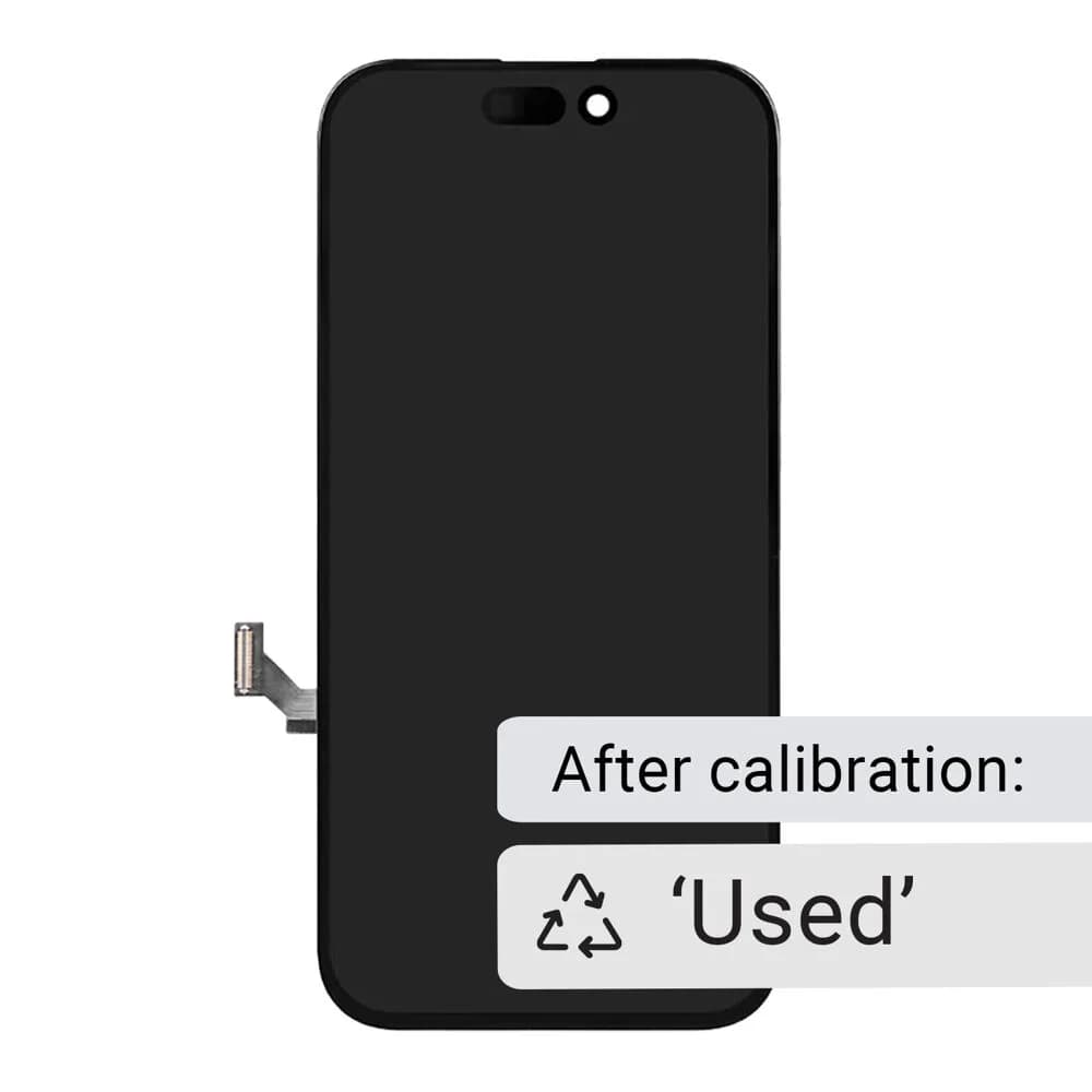 Display soft with original front flex cable, calibrated, used iPhone 15 Plus - Refurbished