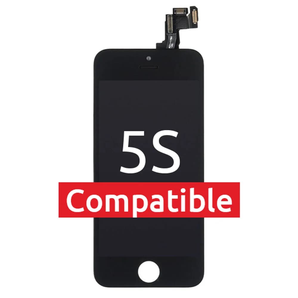 Display complete iPhone 5S / iPhone SE - Compatible - Black