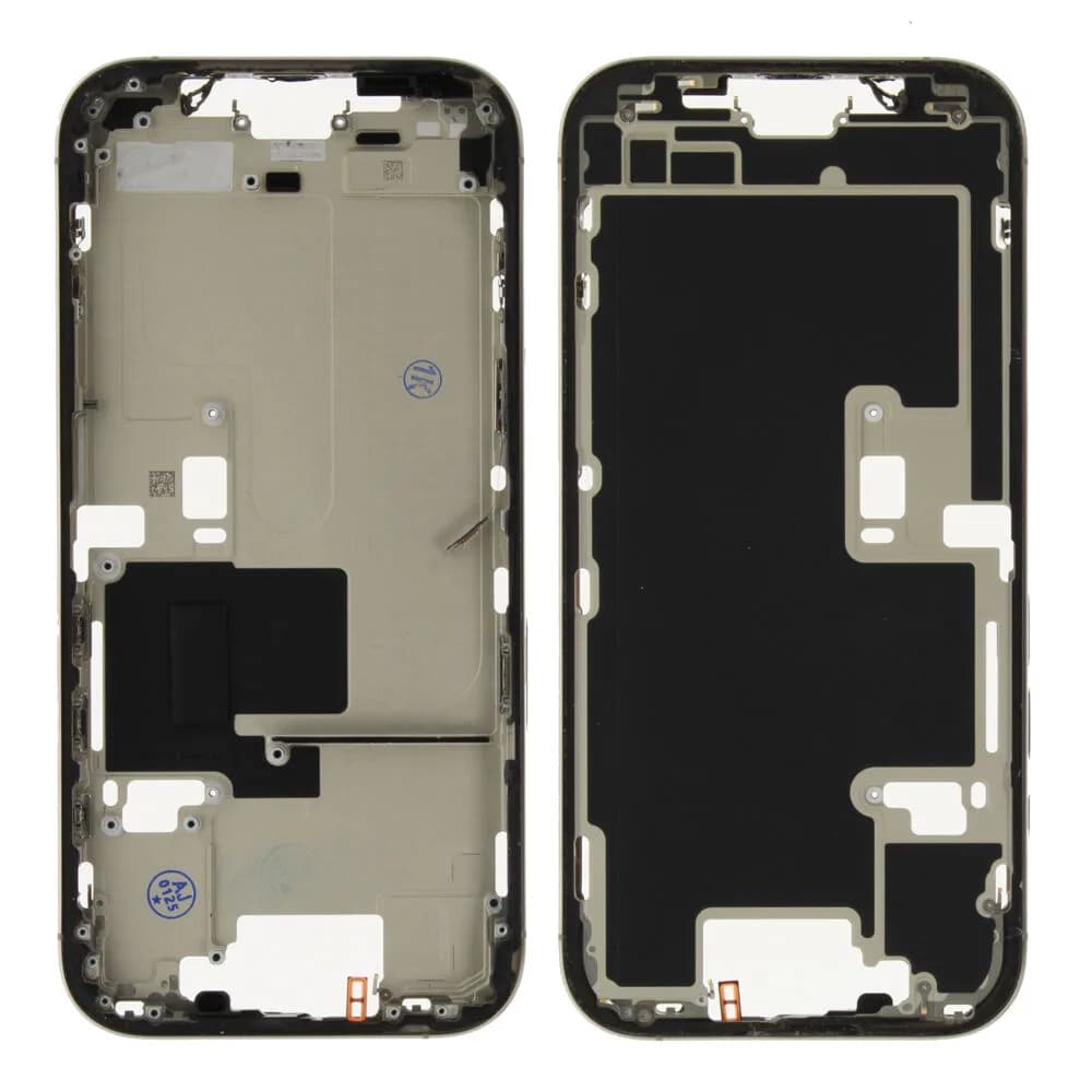 Middle frame excl. small parts iPhone 16 Pro - Pulled A - Grey