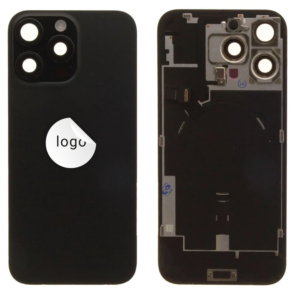 Back glass iPhone 16 Pro Max - Pulled B - Black