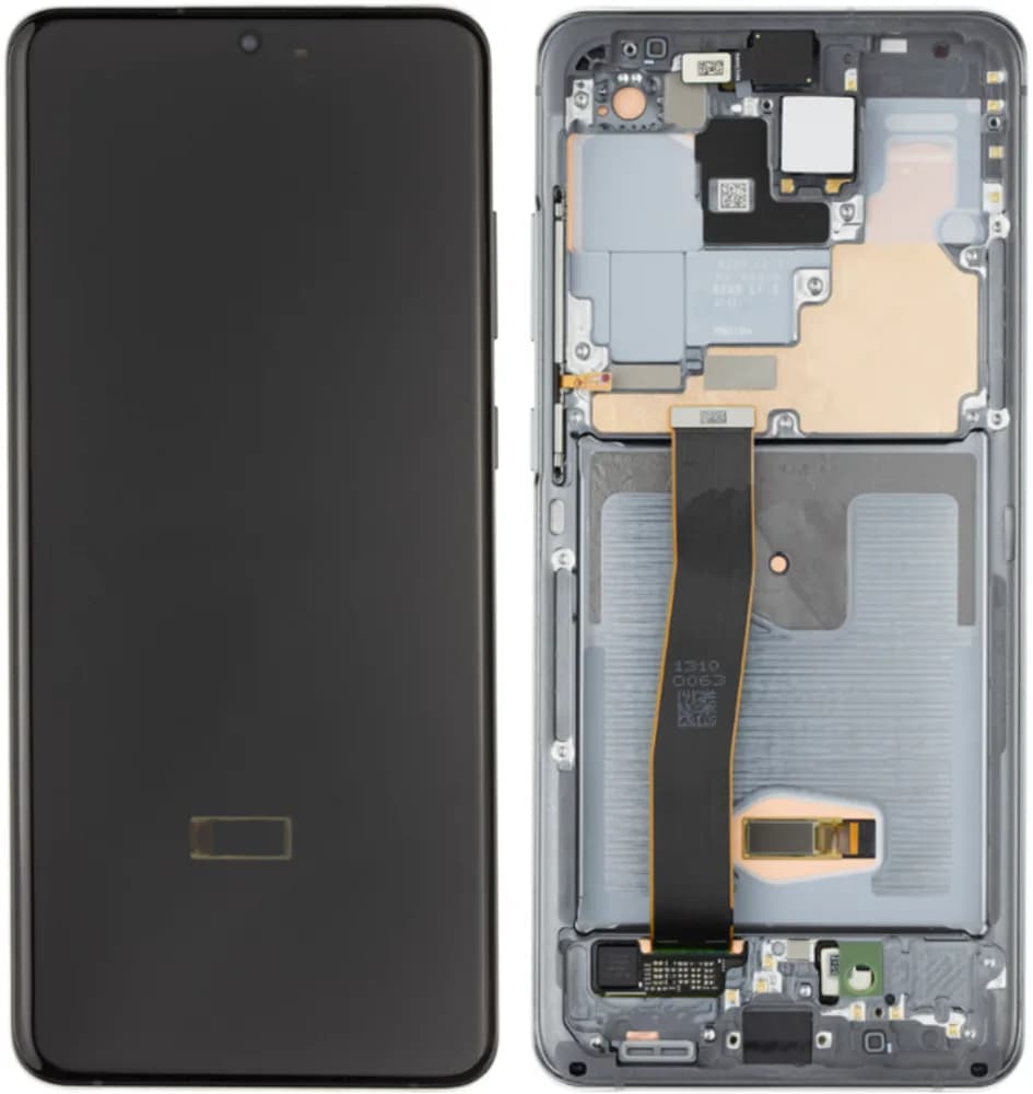Display without camera Samsung Galaxy S20 Ultra - Original - Cosmic Grey
