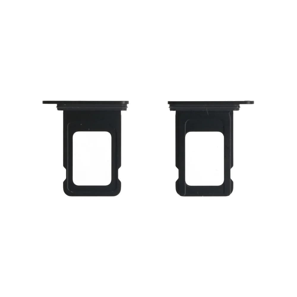 SIM tray Apple iPhone 15 / 15 Plus - Original - Black