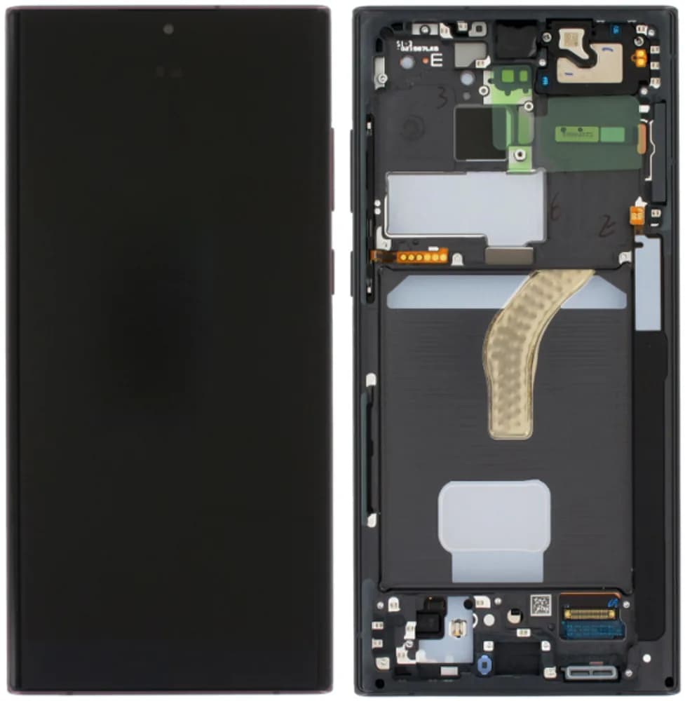 Display Samsung Galaxy S22 Ultra - Original - Phantom Black