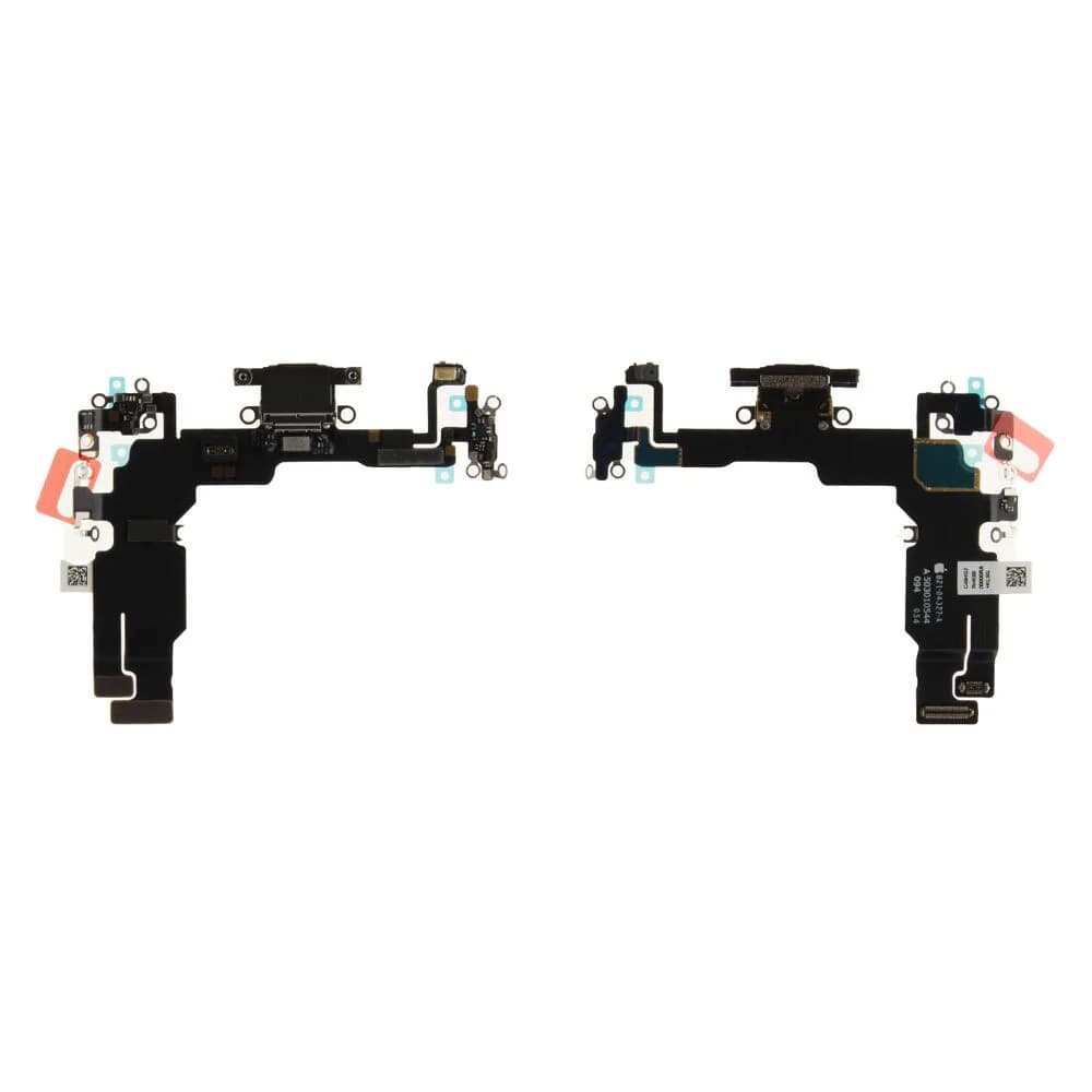 Charging connector incl. screw kit Apple iPhone 15 - Original - Black
