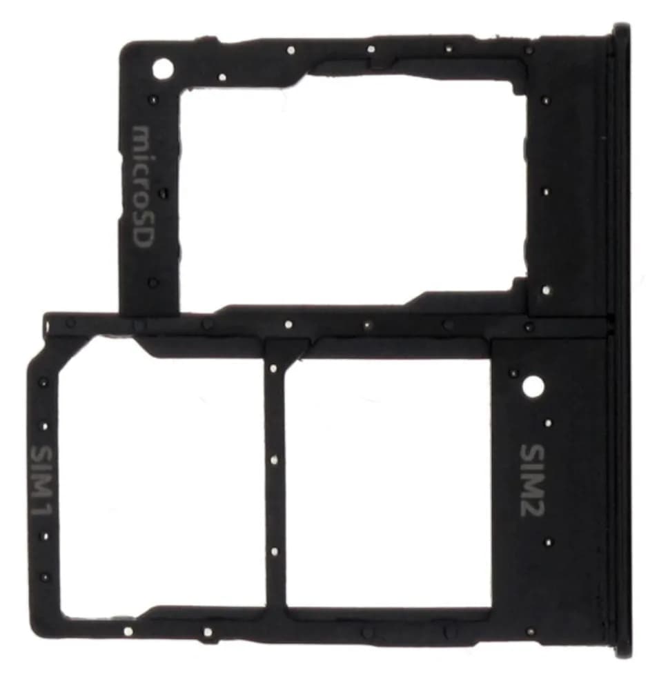 SIM tray Samsung Galaxy A20e - Original - Black