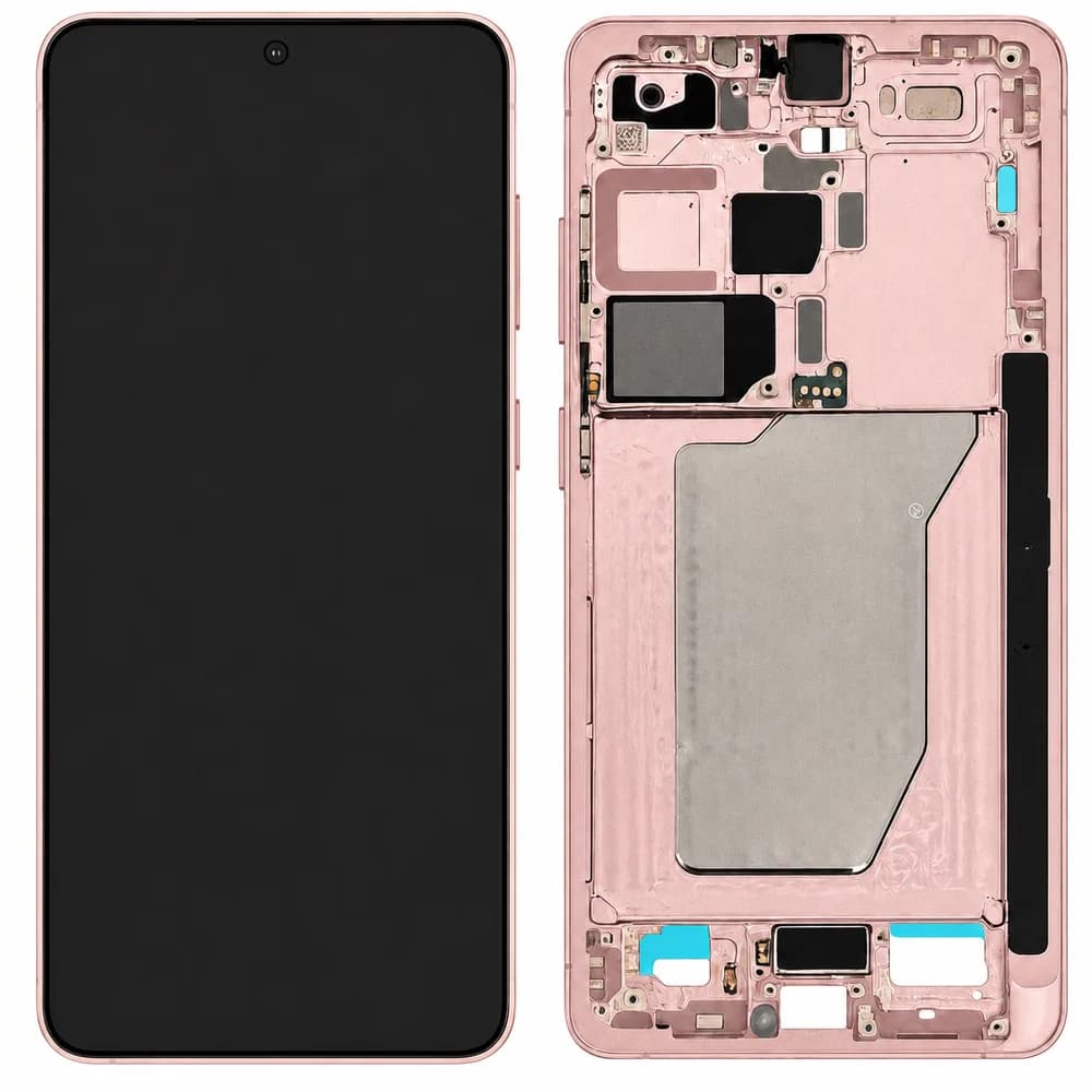 Display incl. pre-assembled frame Samsung Galaxy S26 Ultra - Original - Pink Gold