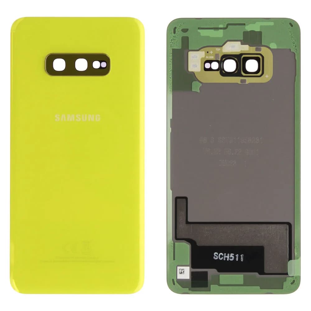 Rear cover Samsung Galaxy S10e - Original - Yellow