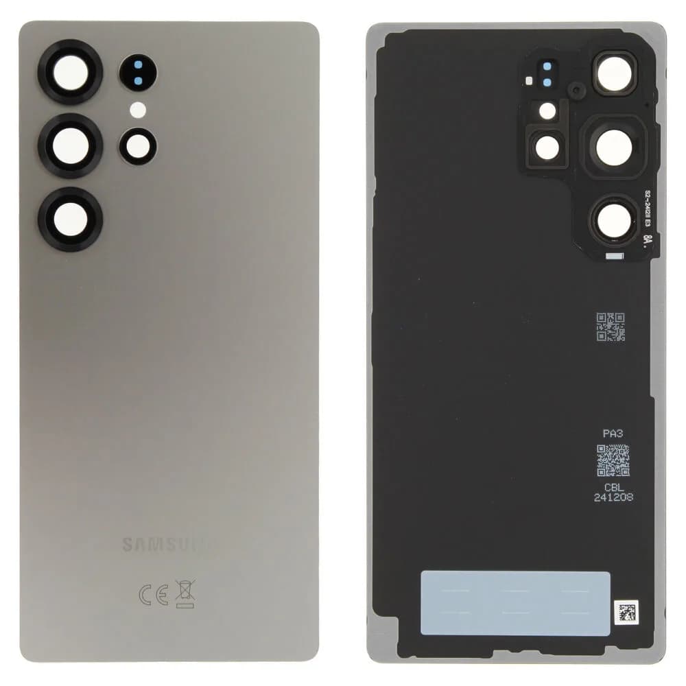 Rear cover Samsung Galaxy S25 Ultra - Original - Titanium Gray