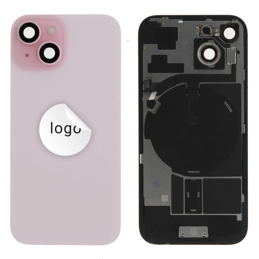 Back glass iPhone 15 - Pulled A - Pink