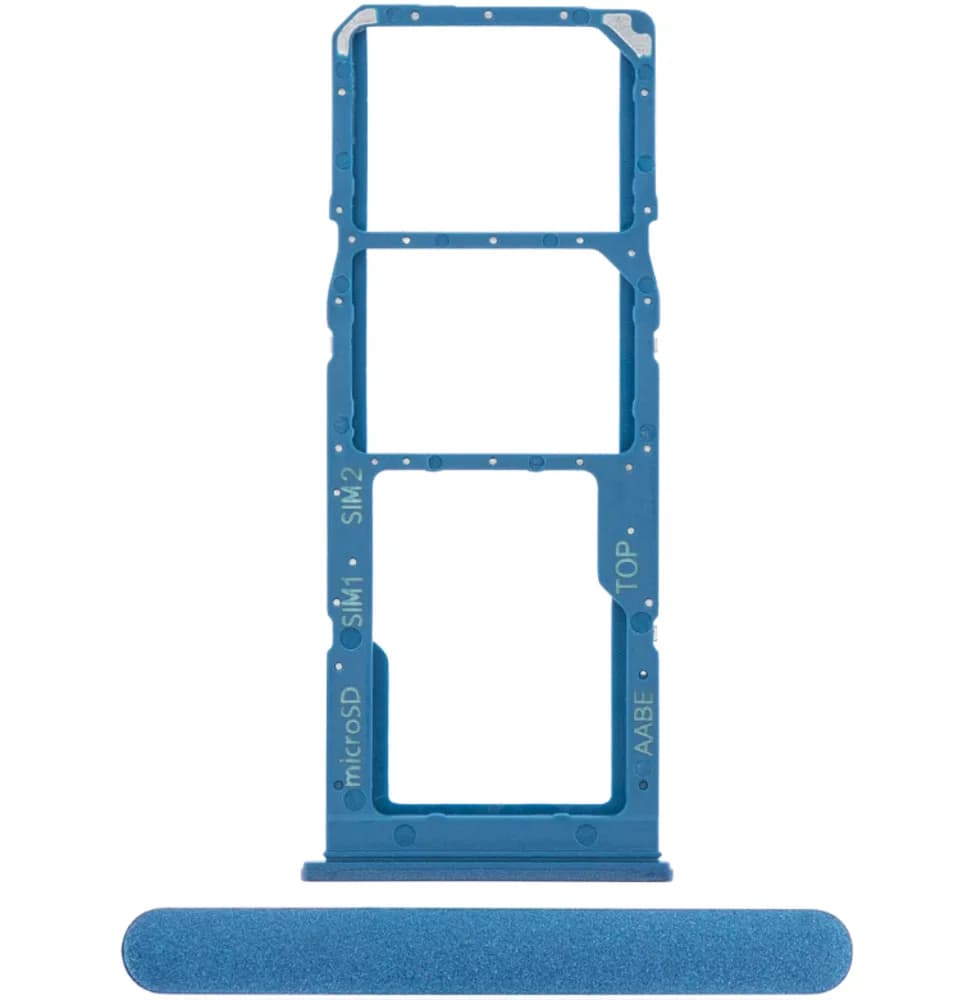 SIM tray Samsung Galaxy A02 - Original - Blue
