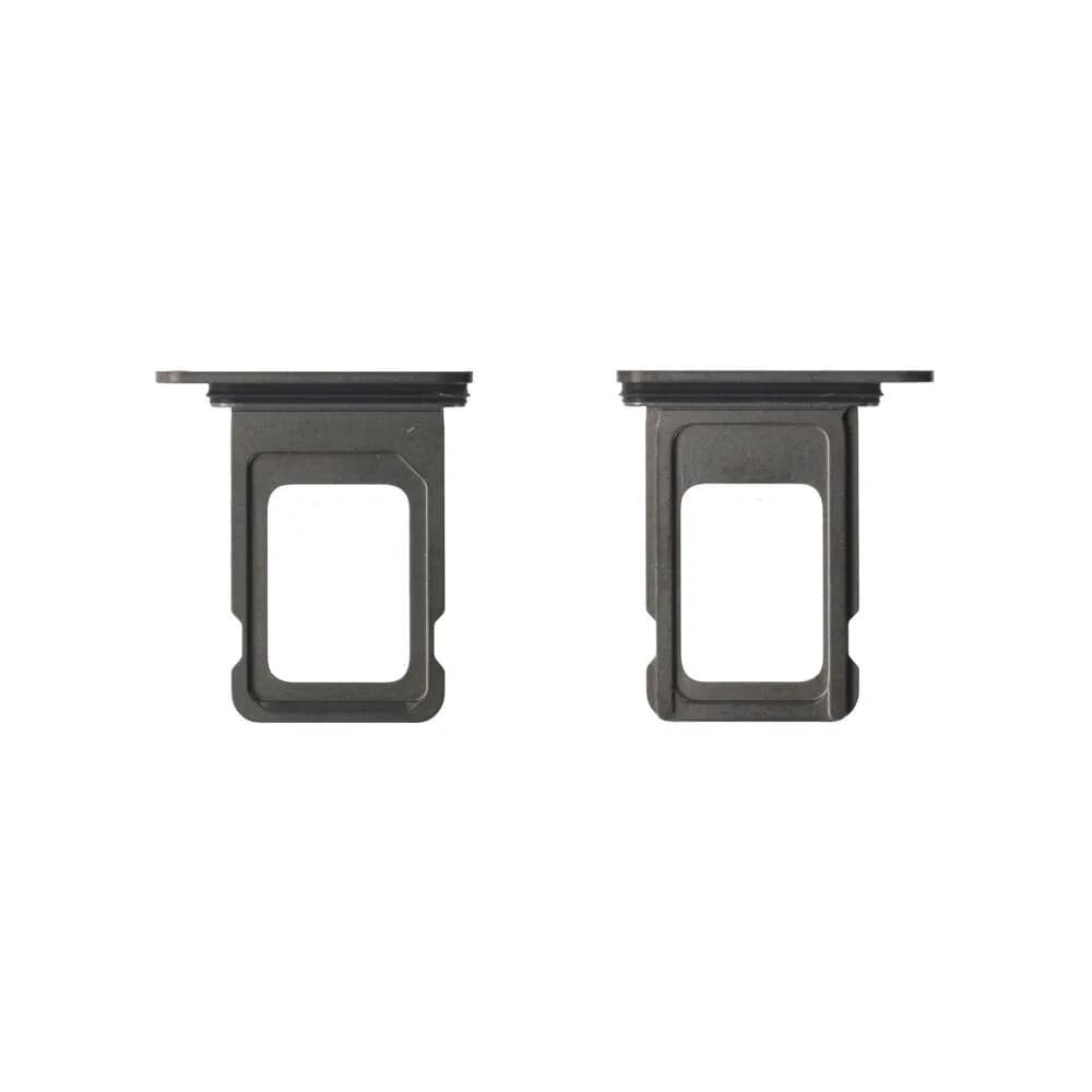 SIM tray Apple iPhone 15 Pro / 15 Pro Max - Original - Black Titanium