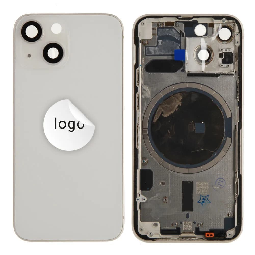 Rear cover excl. small parts iPhone 12 - Pulled A - White