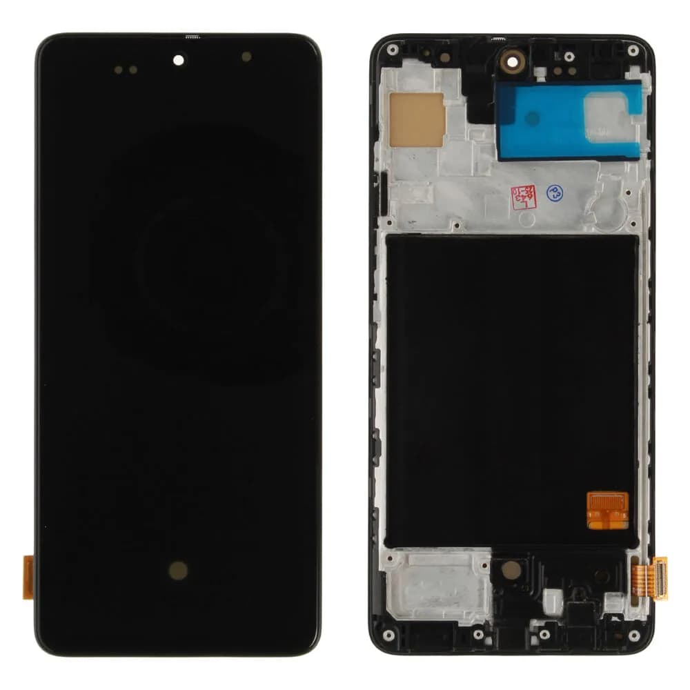 Display Samsung Galaxy A51 - Compatible (soft) - Black