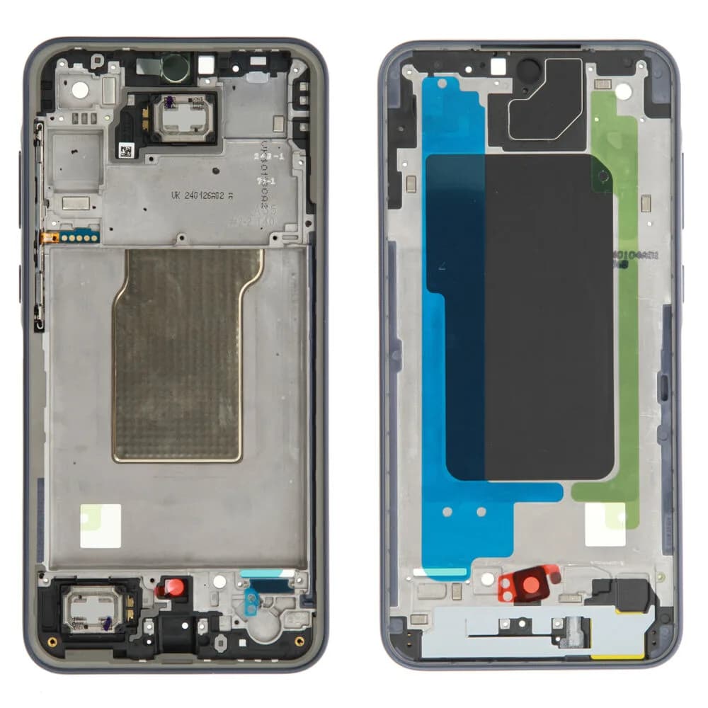 Middle frame Samsung Galaxy A35 (5G) - Original - Navy Blue
