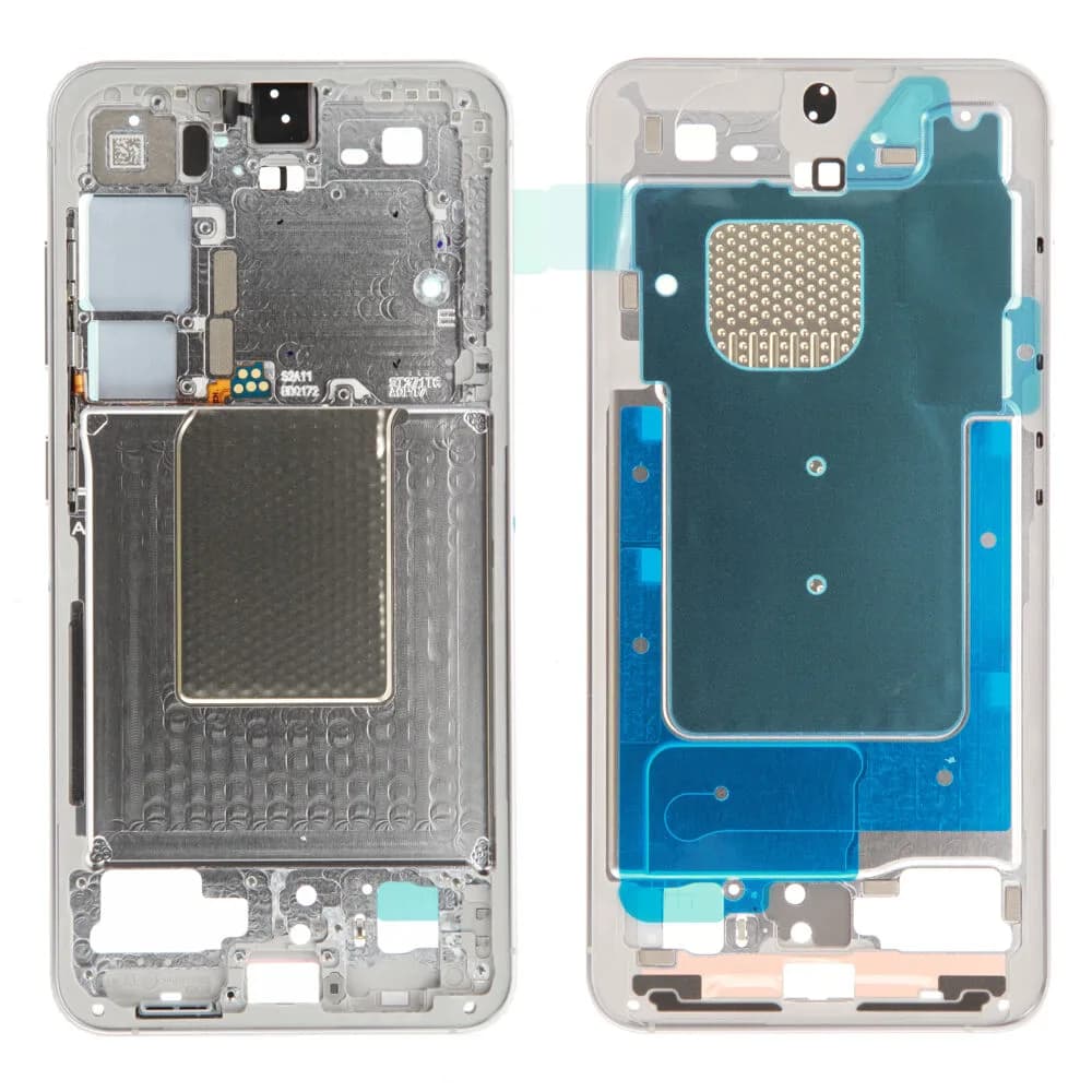 Middle frame Samsung Galaxy S24 - Original - Marble Grey