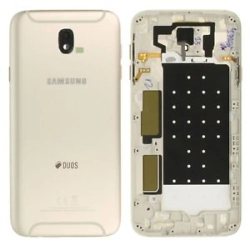 Rear cover Samsung Galaxy J7 (2017) - Original - Gold