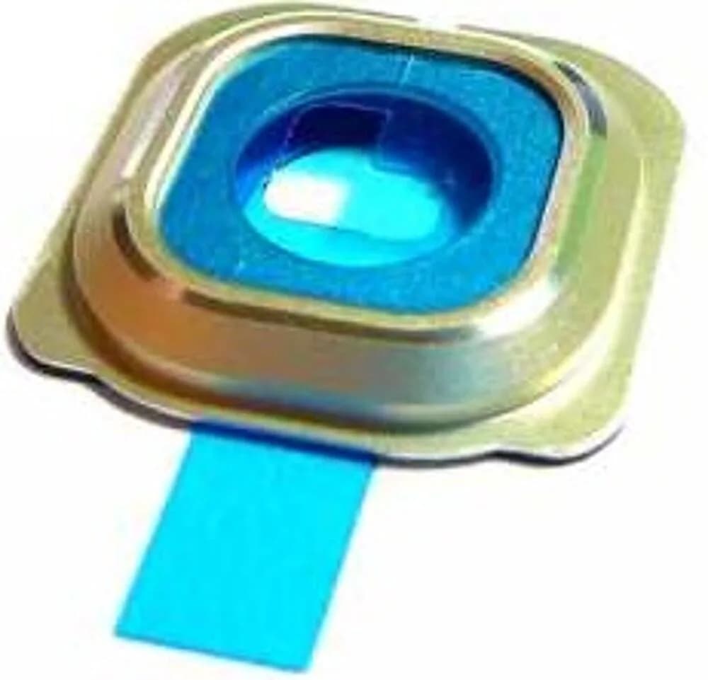 Camera deco window Samsung Galaxy S6 Edge - Original - Gold