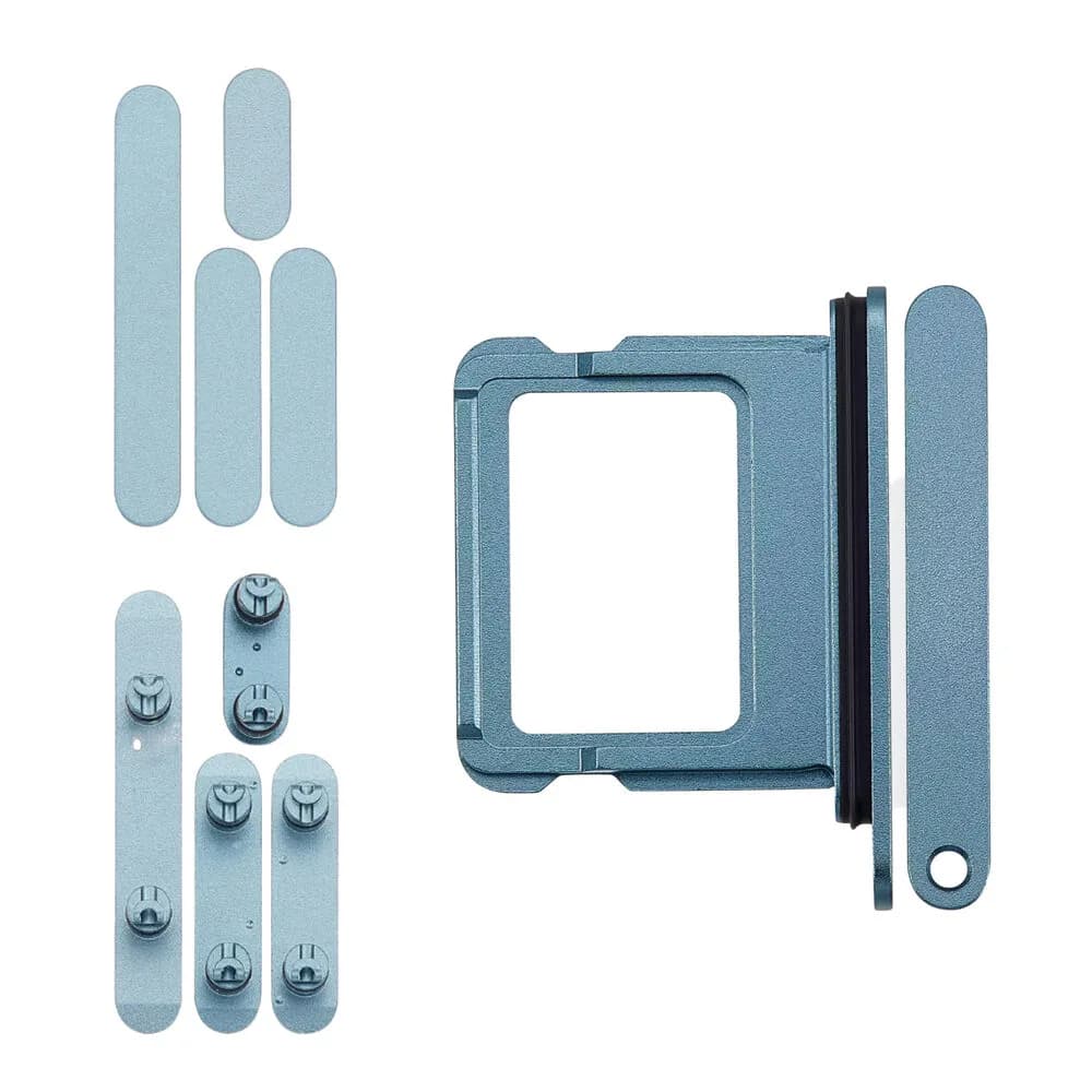 Keyset incl. SIM card tray iPhone 16 - Pulled - Green