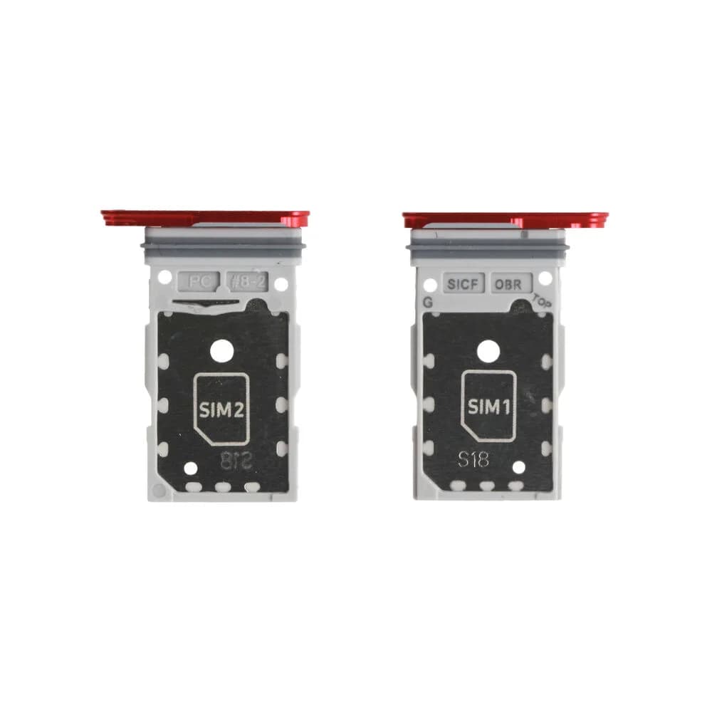 SIM tray Samsung Galaxy S25 Plus / S25 - Original - Red