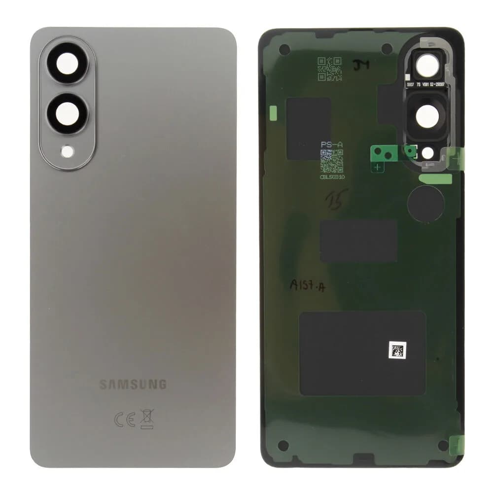 Rear cover Samsung Galaxy S25 Edge - Original - Silver