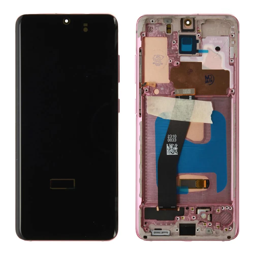 Display Samsung Galaxy S20 - Compatible (soft OLED) - Pink