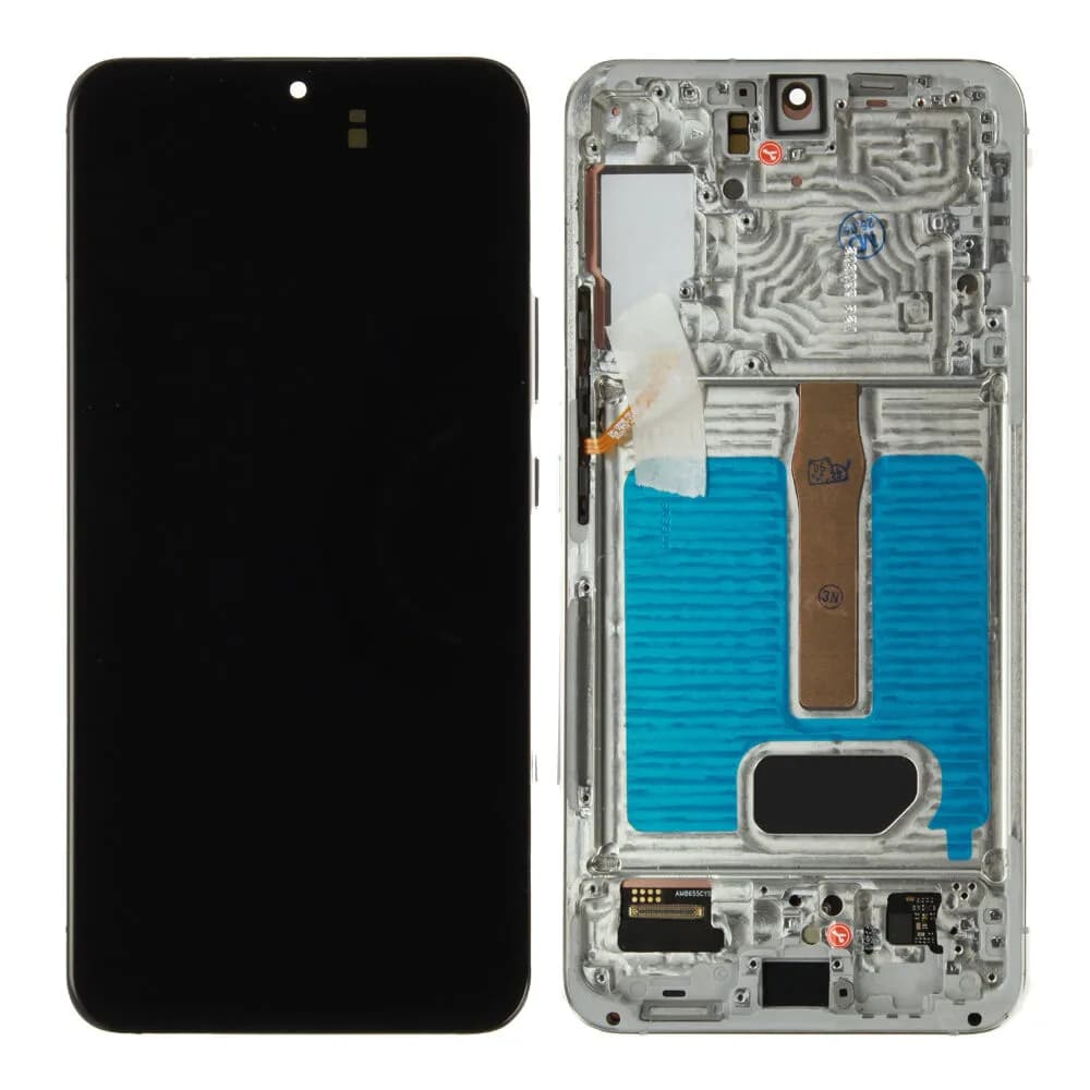 Display Samsung Galaxy S22 Plus - Compatible soft - White