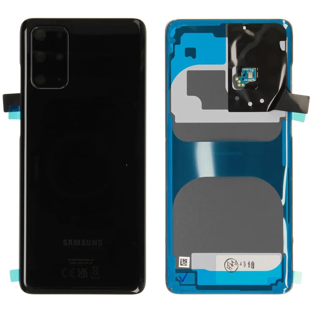 Rear cover Samsung Galaxy S20 Plus (5G) - Original - Cosmic Black