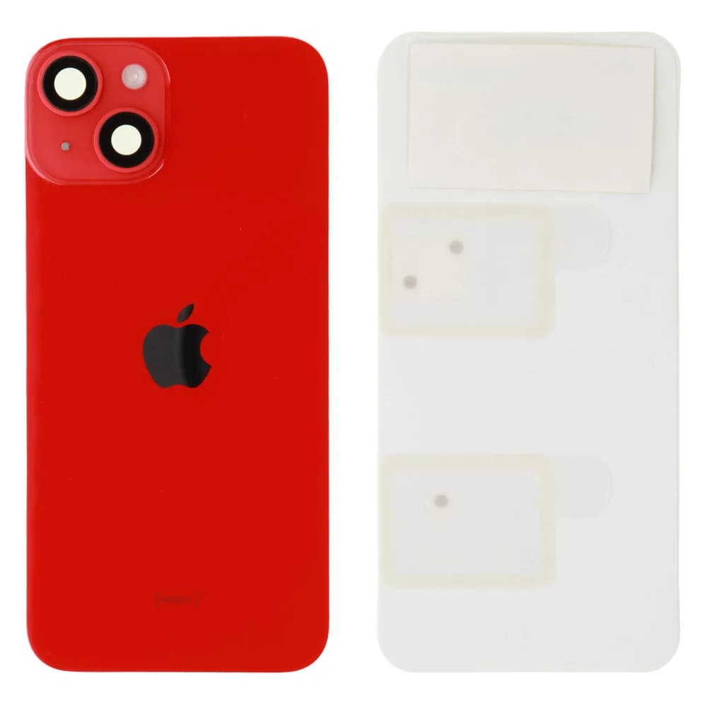 Back glass Apple iPhone 14 - Original - Red