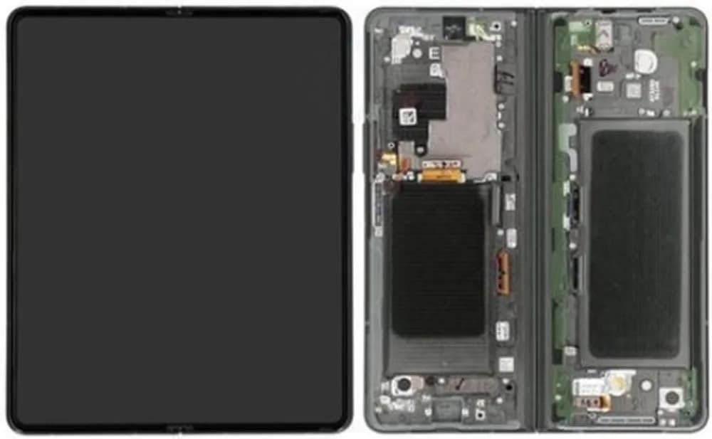 Inner display Samsung Galaxy Z Fold3 (5G) - Original - Phantom Green