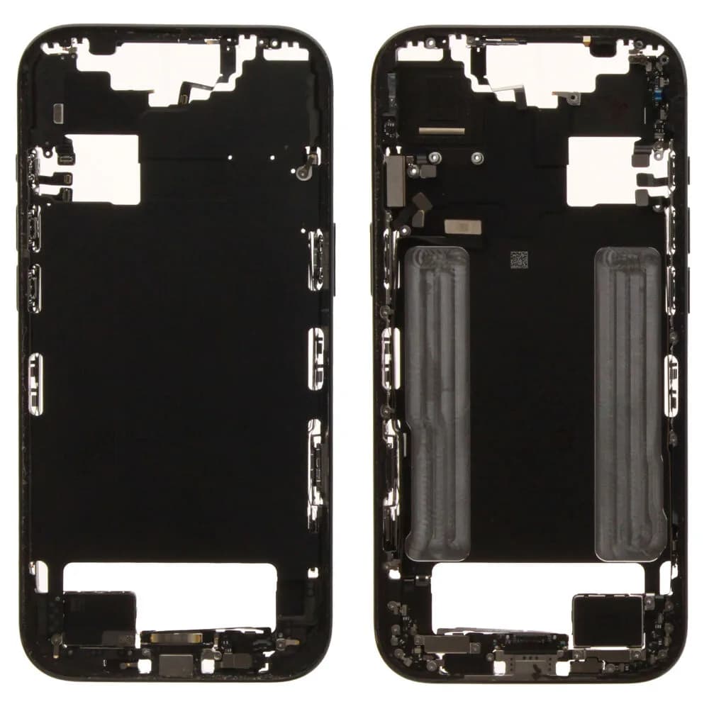 Middle frame incl. small parts iPhone 17 Air - Pulled B - Black