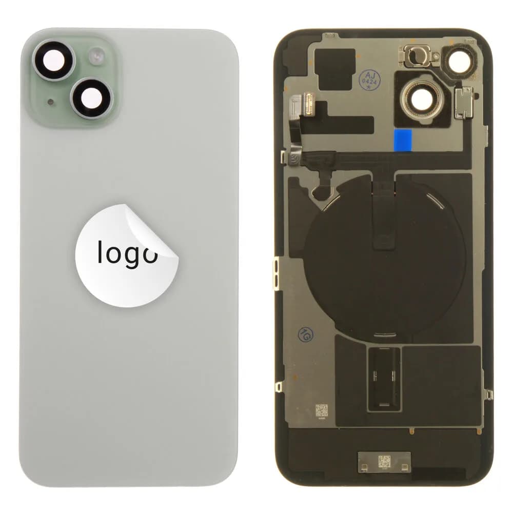 Back glass iPhone 15 Plus - Pulled (grade C) - Green