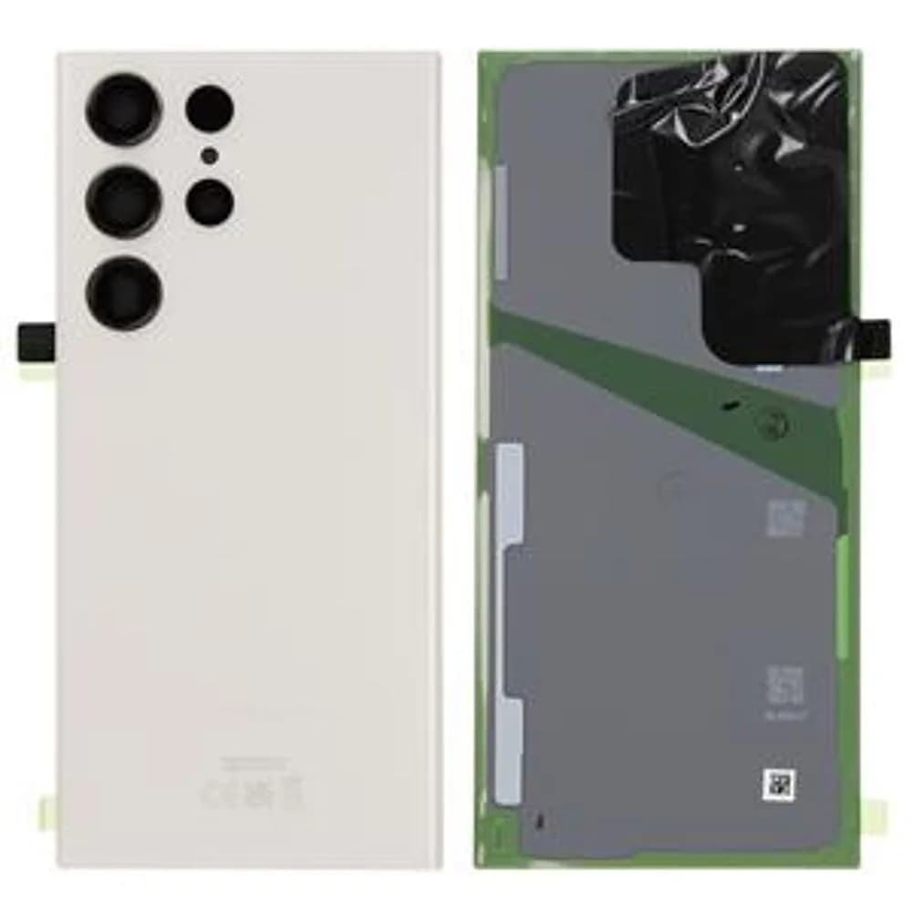 Rear cover Samsung Galaxy S23 Ultra - Original - Cream