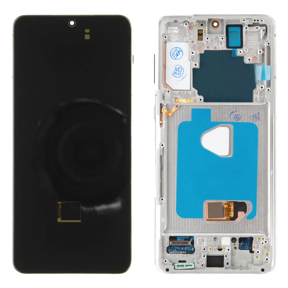 Display Samsung Galaxy S21 Plus - Compatible soft - White