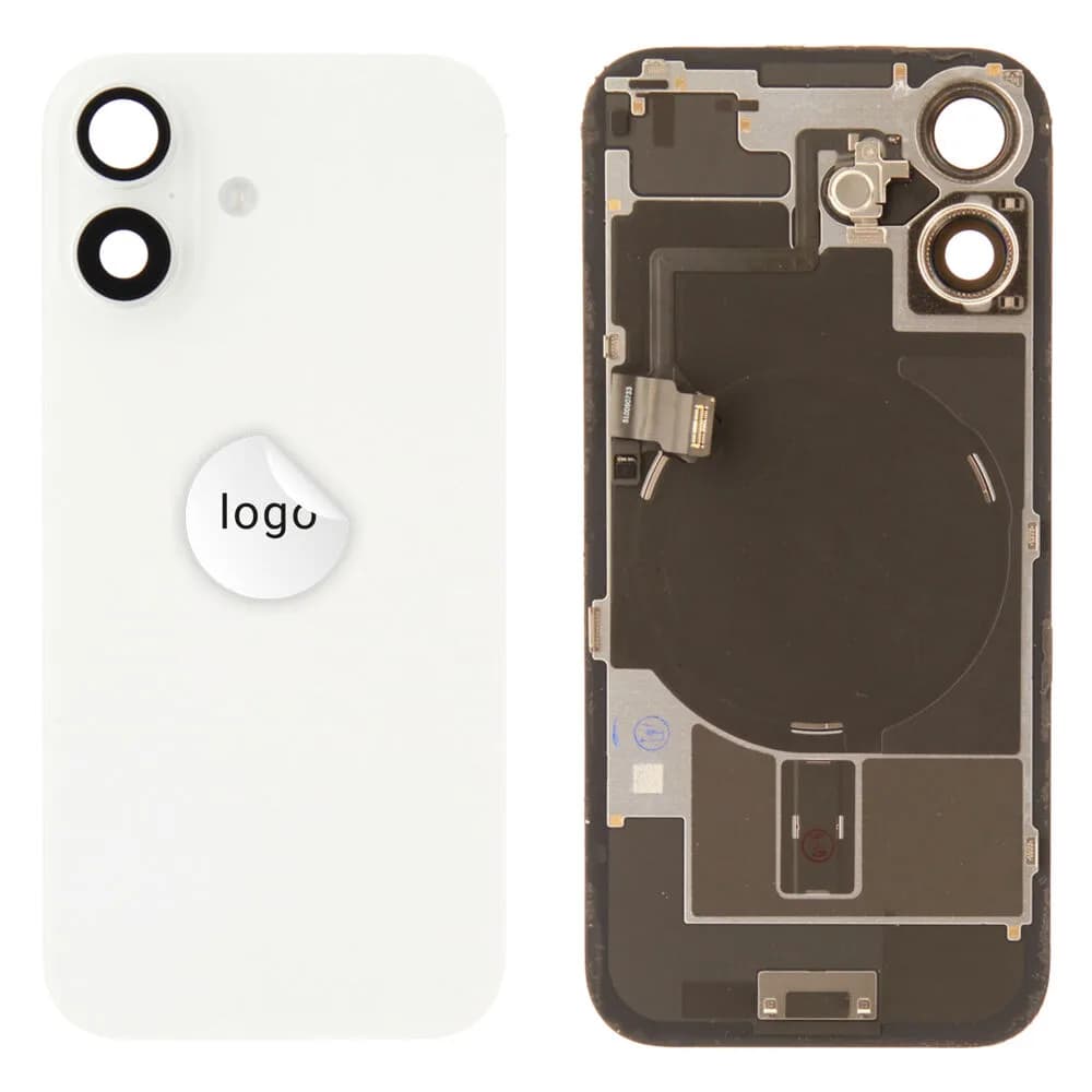 Back glass iPhone 17 - Pulled A - White