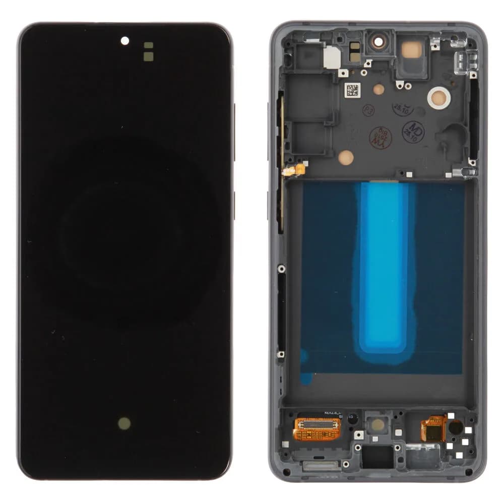 Display Samsung Galaxy S21 FE - Compatible soft - Black