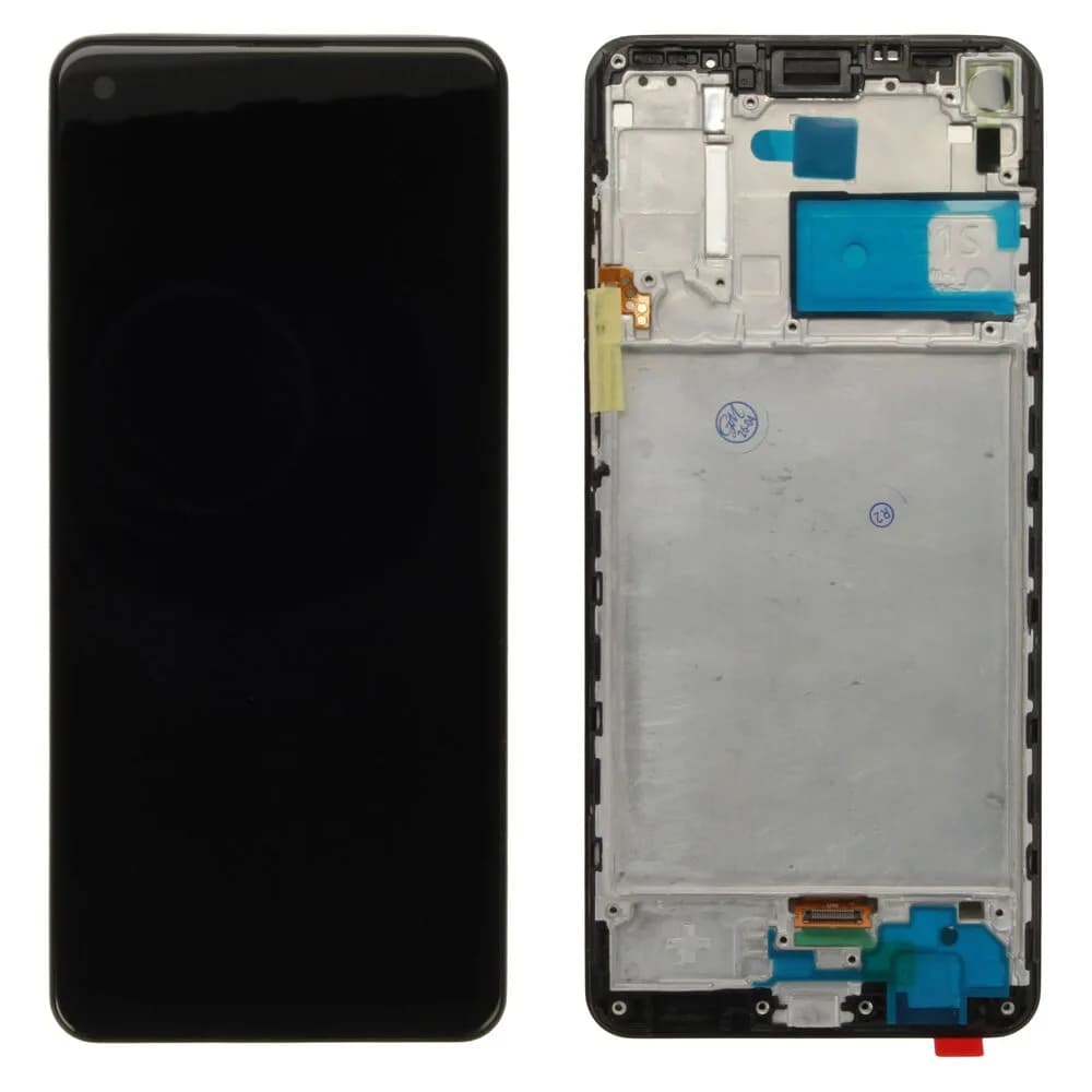 Display incl. frame Samsung Galaxy A21s - Refurbished - Black