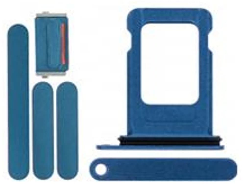 Keyset incl. SIM card tray iPhone 13 - Pulled - Blue