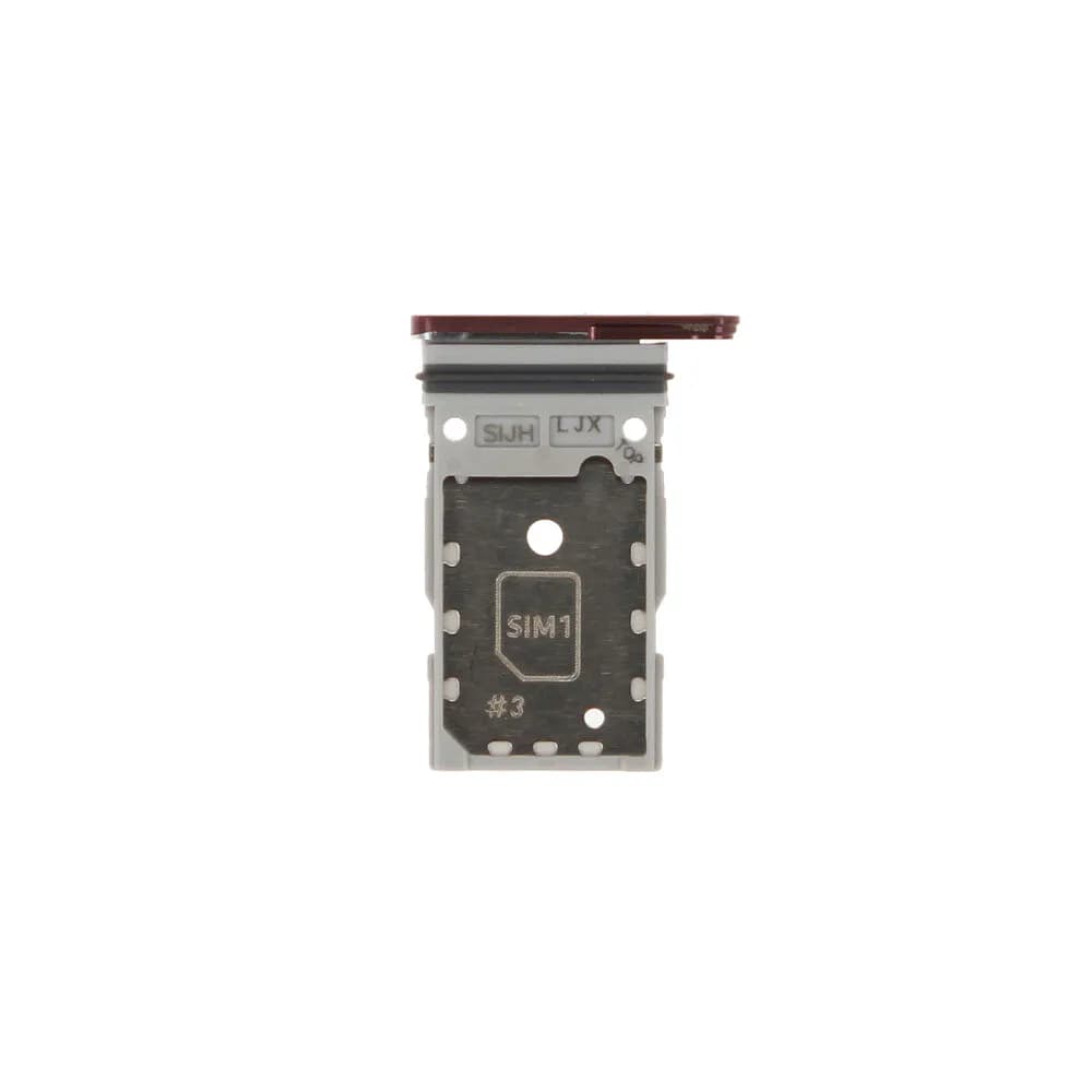 SIM tray Samsung Galaxy S22 Ultra - Original - Burgundy