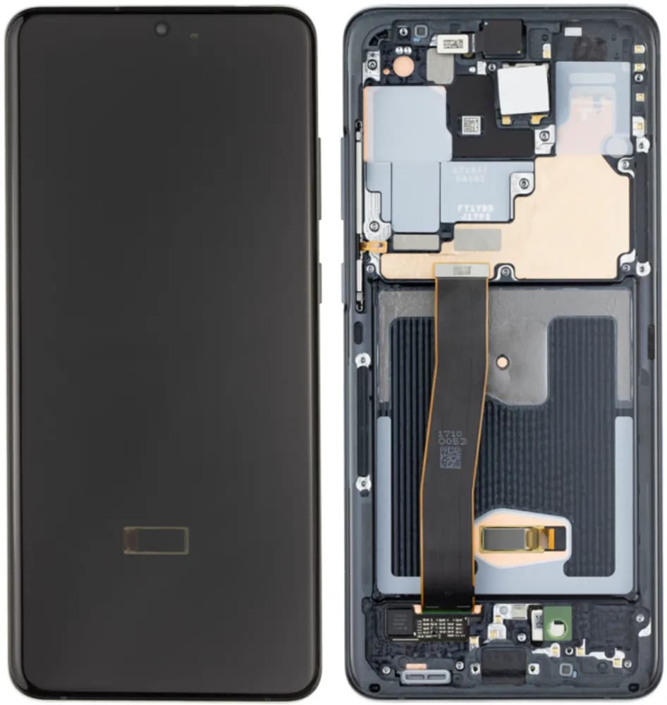 Display without camera Samsung Galaxy S20 Ultra - Original - Cosmic Black